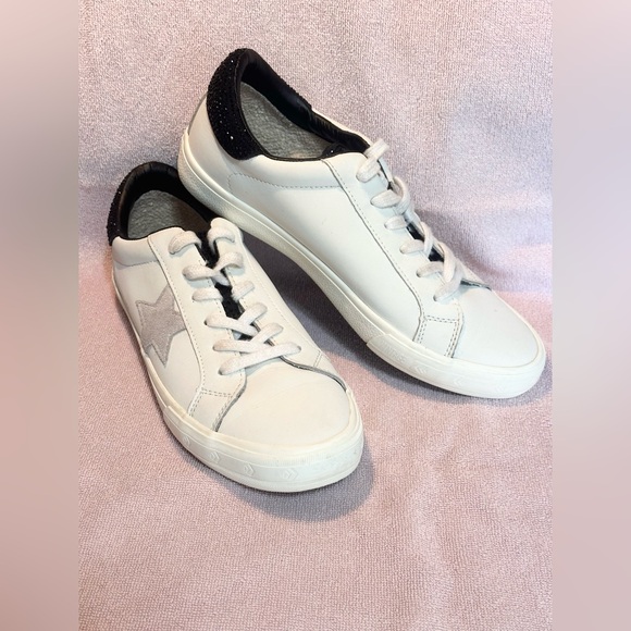 Vintage Havana Shoes - Vintage Havana sneakers white/black rhinestones size 11